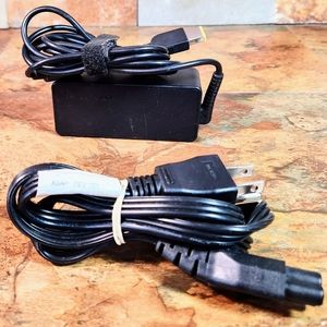 Genuine LENOVO Think-Pad AC/DC Power Adapter  • Input : 100-240-V 1.2-A ●